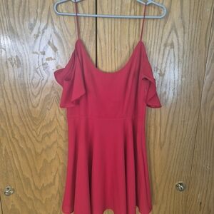 Kimchi Blue Vibrant Pink Dress